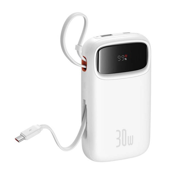 Powerbank Baseus QPow 2 20000mAh 30W 2xUSB-C (white) - Image 2