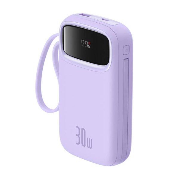 Baseus QPow 2 20000mAh 30W 2xUSB-C powerbank (purple) - Image 2