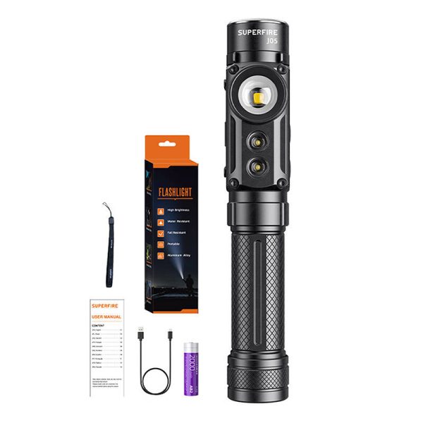 Flashlight Superfire J05, 380+450lm - Image 5