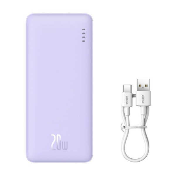 Baseus Airpow 10000mAh 20W Powerbank (purple) - Image 3
