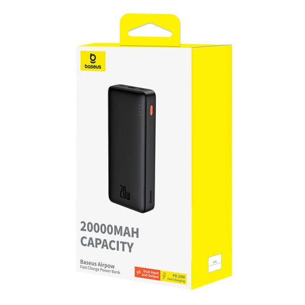 Baseus Airpow 20000mAh 20W powerbank (black) - Image 4