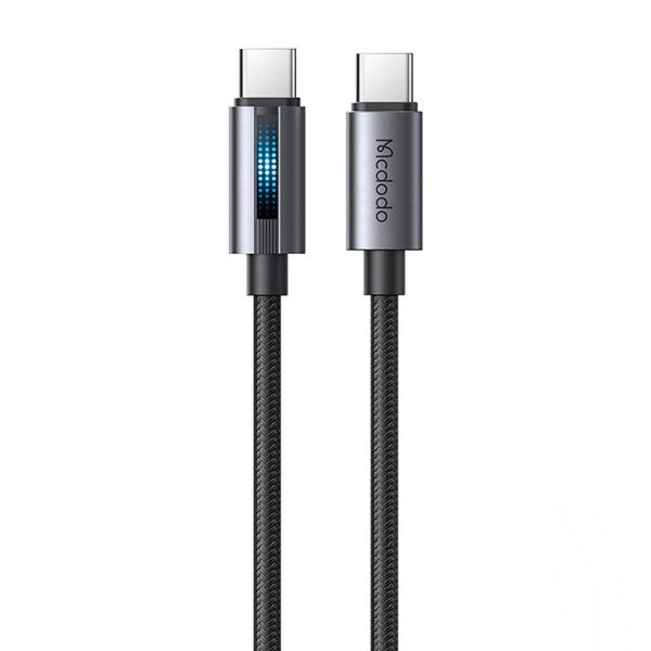 Mcdodo CA-5740 USB-C to USB-C cable, 100W 1.2m (black) - Image 3