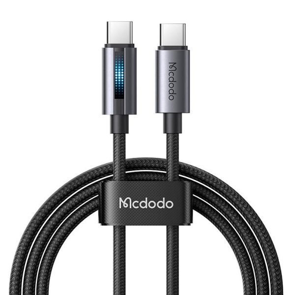 Mcdodo CA-5740 USB-C to USB-C cable, 100W 1.2m (black) - Image 2