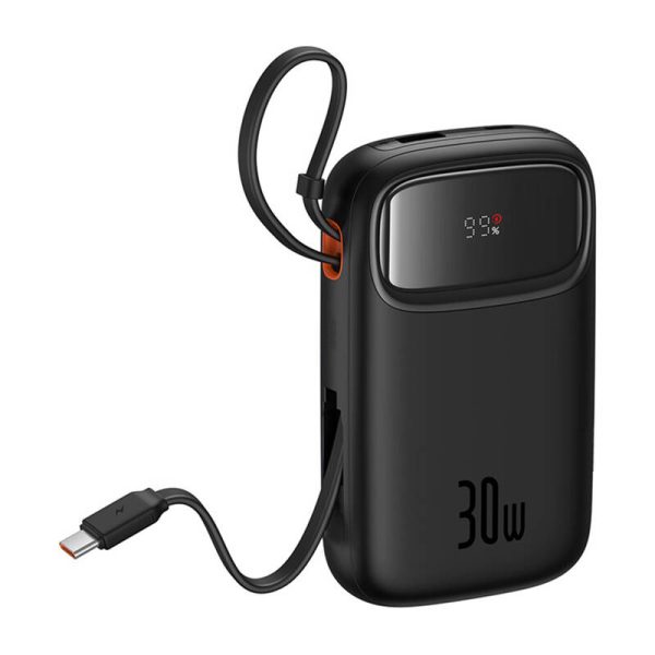 Powerbank Baseus QPow 2 10000mAh 30W 2xUSB-C (black) - Image 5