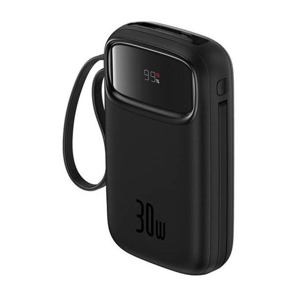Powerbank Baseus QPow 2 10000mAh 30W 2xUSB-C (black) - Image 3