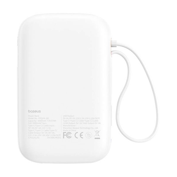 Baseus QPow 2 10000mAh 30W powerbank (white) - Image 2