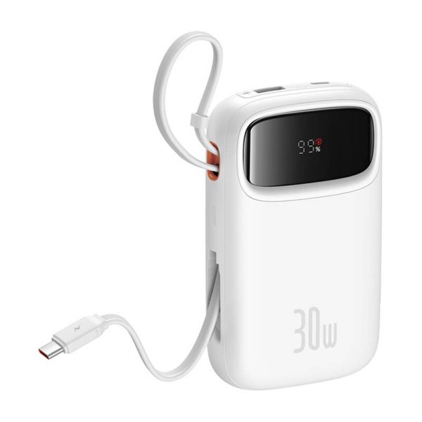Baseus QPow 2 10000mAh 30W powerbank (white) - Image 4