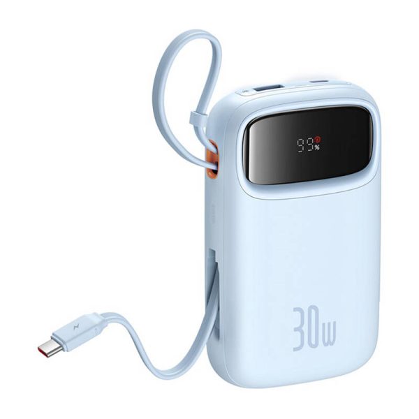 Powerbank Baseus QPow 2 10000mAh 30W 2xUSB-C (blue) - Image 3