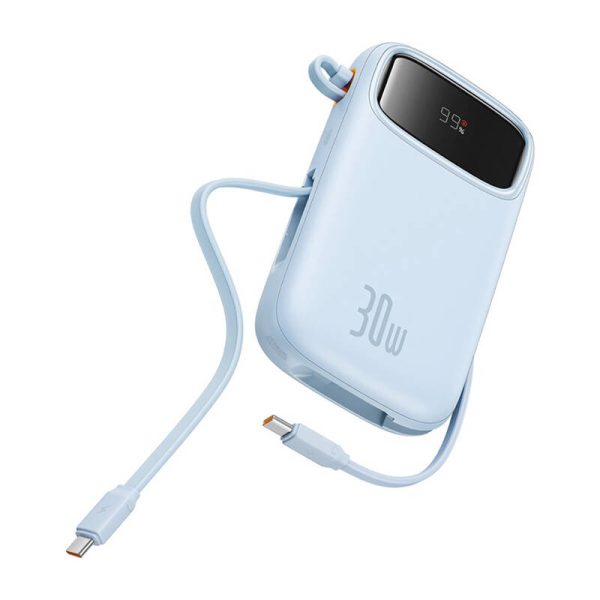 Powerbank Baseus QPow 2 10000mAh 30W 2xUSB-C (blue) - Image 6