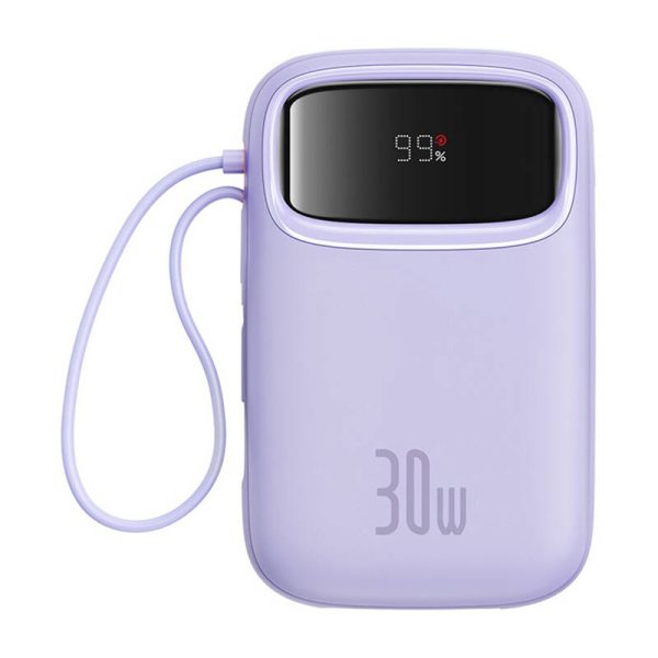 Baseus QPow 2 10000mAh 30W 2xUSB-C powerbank (purple) - Image 5