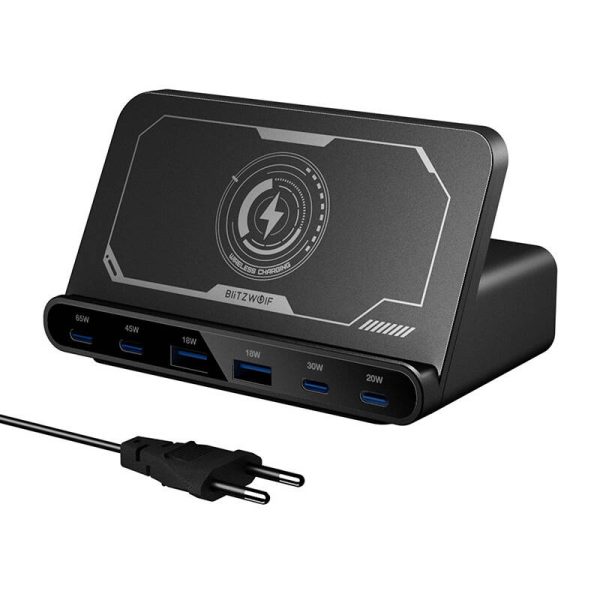Wall charger Blitzwolf BW-S26 250W (black) - Image 2