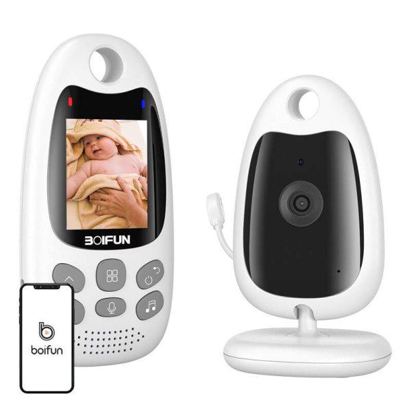 Rotating Baby Monitor Boifun VB610 with Noice Detection - Image 2
