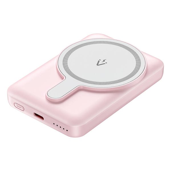 Vention FHSP0 20W magnetic 5000mAh powerbank (pink) — изображение 2