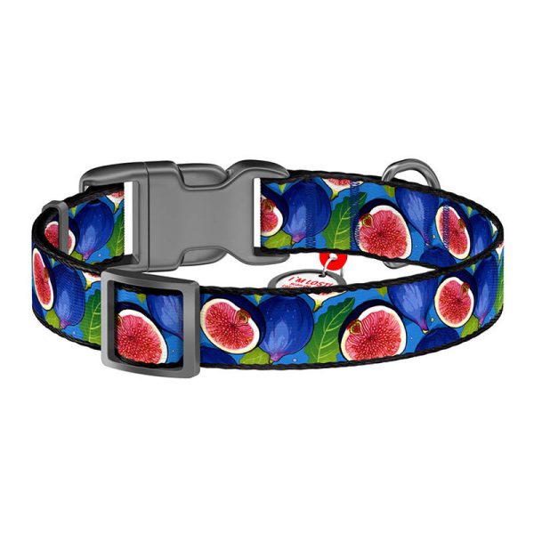 Waudog "Fig" nylon dog collar with QR code, size XL - Image 4