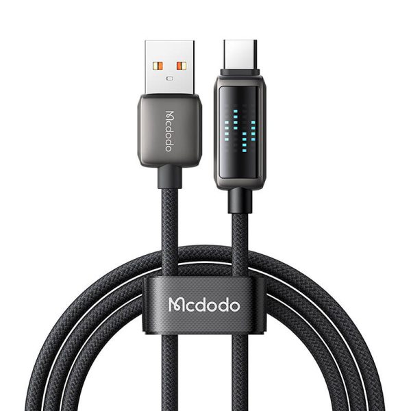 Mcdodo CA-2350 USB-A to USB-C cable, 6A, LED display, 1.2m - Image 2