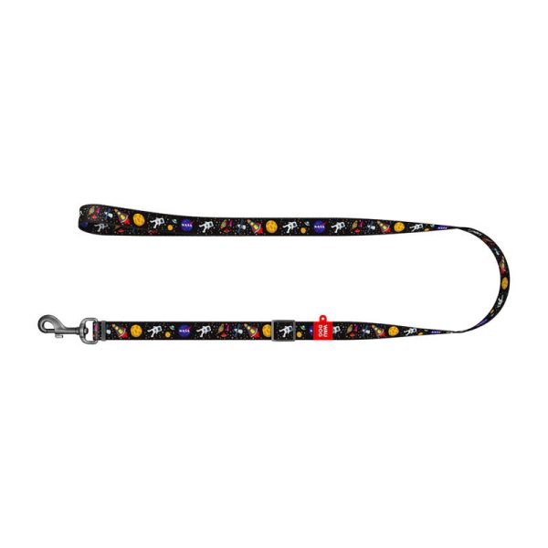 Waudog nylon dog leash, pattern "NASA21", width 25 mm, length 122 cm. - Image 2