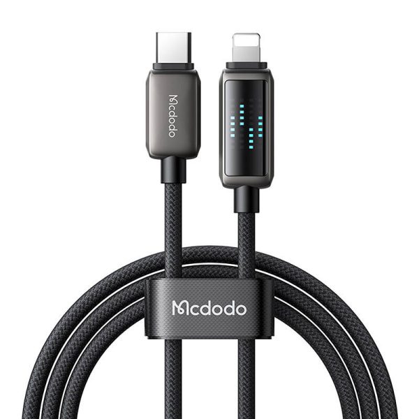 Mcdodo CA-2630 USB-C to Lightning cable, 36W, LED display, 1.2m - Image 2