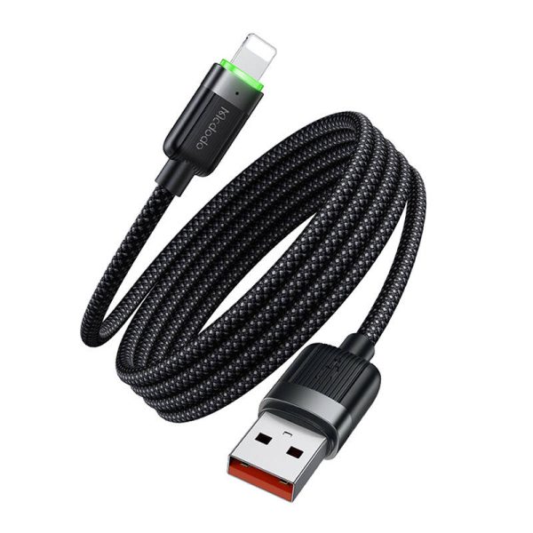 Mcdodo CA-6000 USB-A to Lightning cable, 3A, self-winding — изображение 3