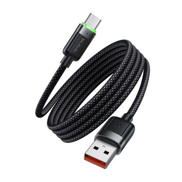 Mcdodo CA-5650 USB-A to USB-C cable, 6A, self-winding, 1.2m - Image 2