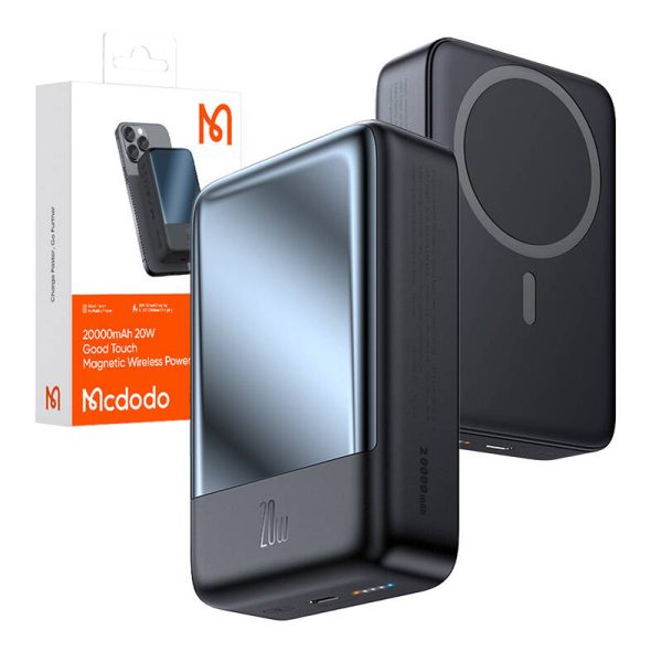 Mcdodo MC-5021 Magnetic Power Bank 20000mAh, 20W (black) - Image 5
