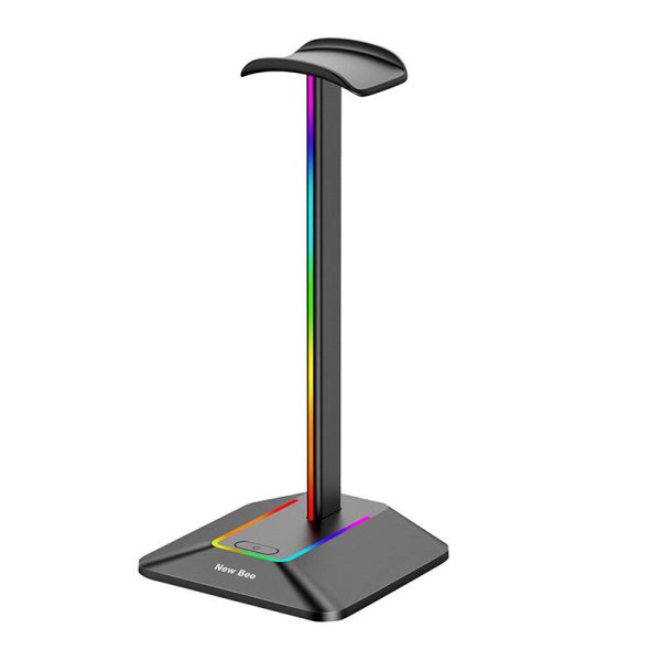 Headphone holder with USB New Bee NB-Z8 (RGB) - Image 2