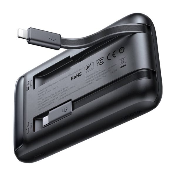 Power Bank Mcdodo MC-0241 Digital Dis 10000mAh, 22,5W (czarny) — изображение 3