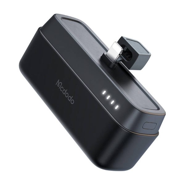 Mcdodo Power Bank MC-6281 20W, 5000mAh with Lightning connector (black) - Image 2