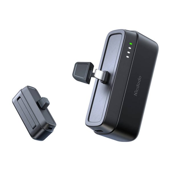 Mcdodo Power Bank MC-6281 20W, 5000mAh with Lightning connector (black) - Image 4