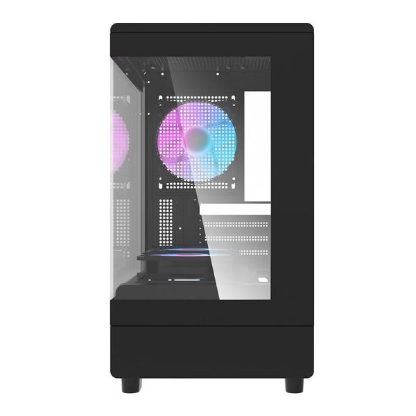 Darkflash DB330M computer case + 3 aRGB fans (black) - Image 3