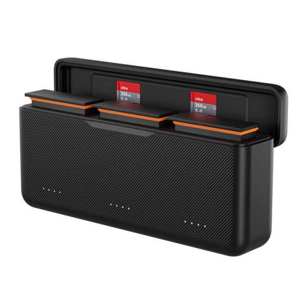 TELESIN three-channel charger for DJI Action4/3/5pro - Image 2