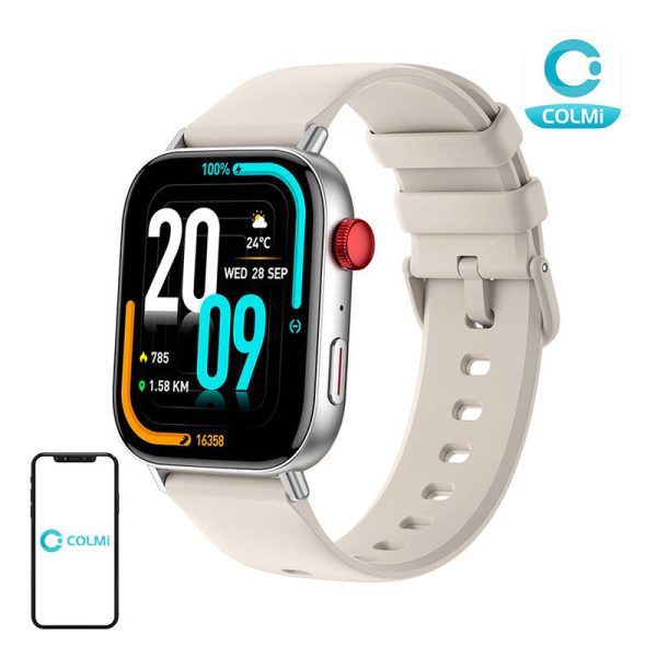 Colmi C8 Max Smartwatch (Silver) - Image 4