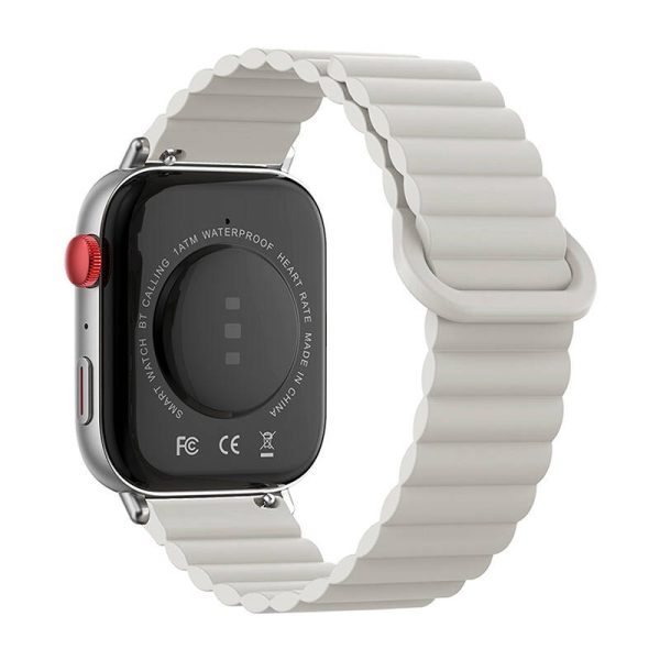 Colmi C8 Max smartwatch with magnetic strap (Silver) - Image 2