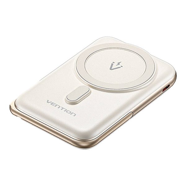 Magnetic Powerbank Vention FHNW0 20W, 10000 mAh (white) - Image 2