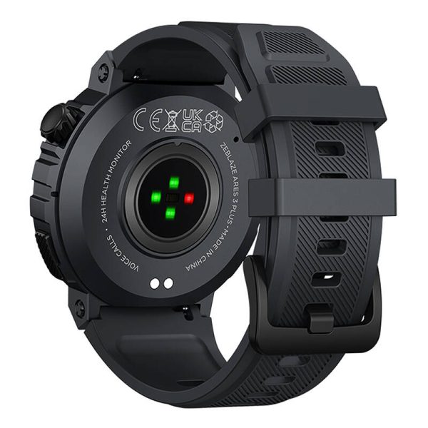 Zeblaze Ares 3 Plus Smartwatch (Black) - Image 4