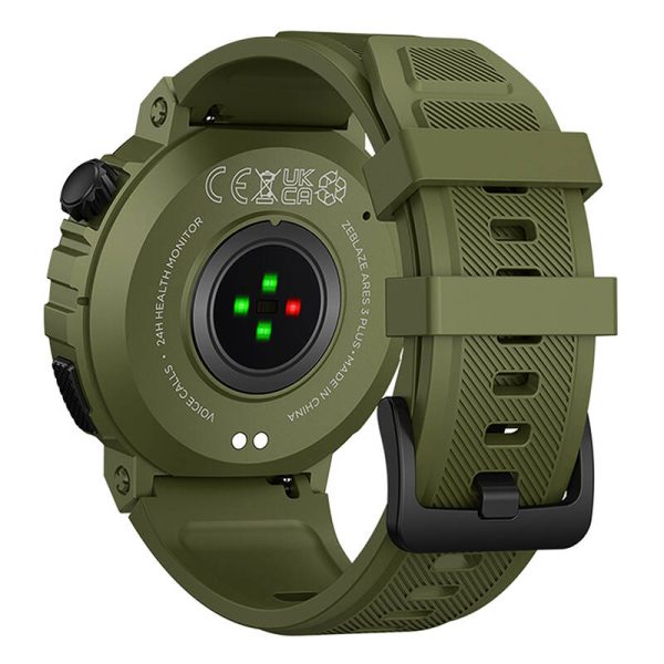 Zeblaze Ares 3 Plus Smartwatch (Green) - Image 6