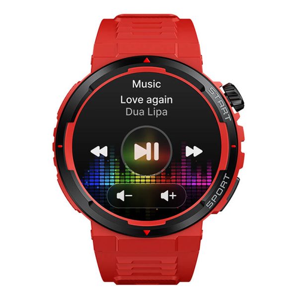 Zeblaze Ares 3 Plus Smartwatch (Red) - Image 2