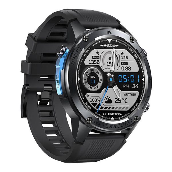 Zeblaze Stratos 2 Ultra Smartwatch (Black) - Image 2