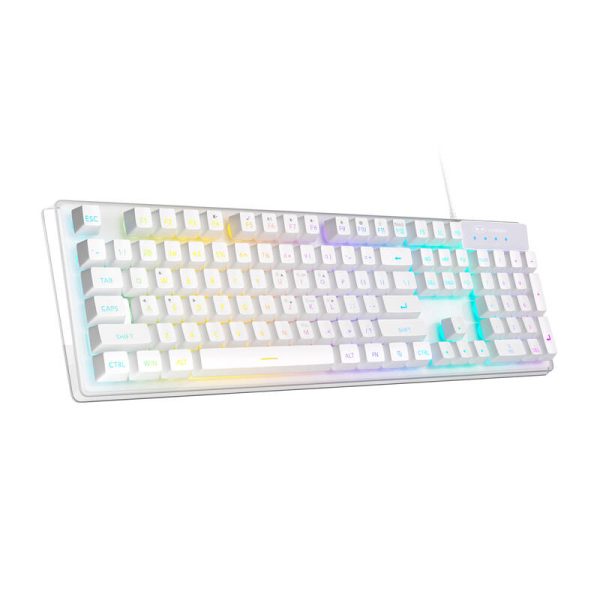 MageGee K1 wired keyboard + mouse set (white) - Image 3