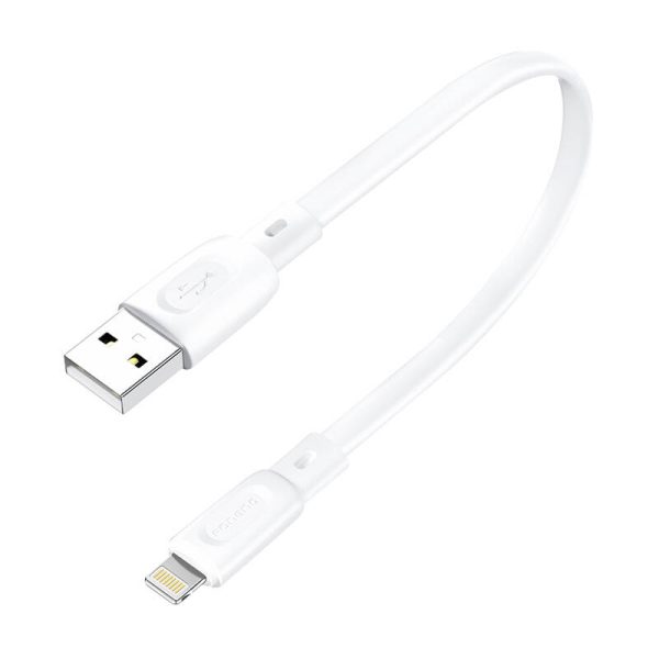 Cable USB-A - Lightning Foneng X107 3A, 0.25m (biały)