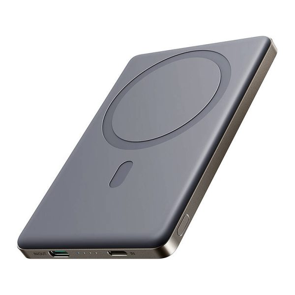 Joyroom magnetic powerbank JR-PBM08 20W 5000mAh slim (titan) - Image 3