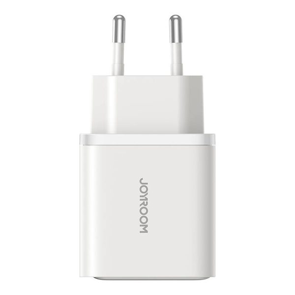 Joyroom TCF15 Dual-Port (A+C) 30W Power Charger (white) — изображение 3