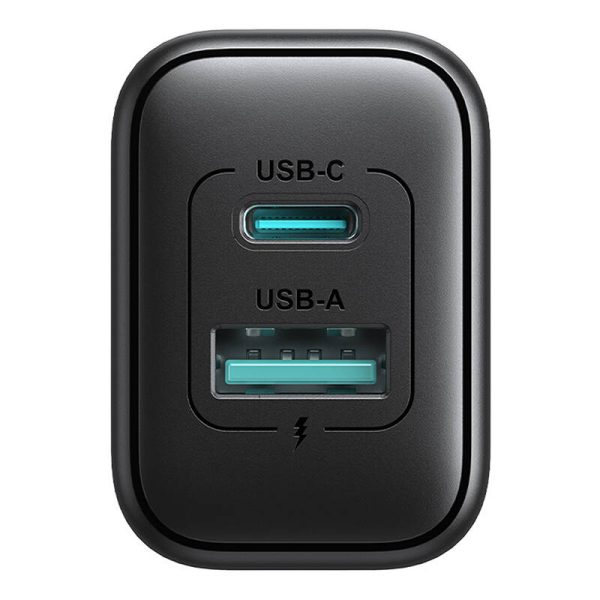 Joyroom JR-TCF13 Dual-Port (A+C) 25W Power Charger (black) — изображение 5