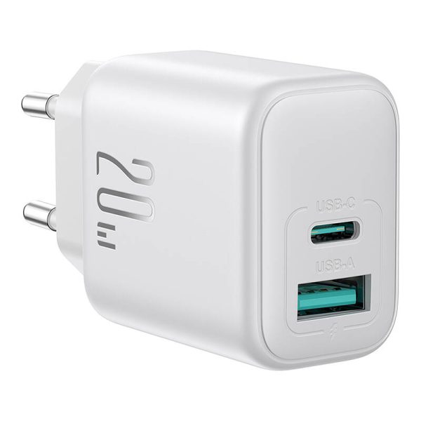 Joyroom JR-TCF21 Dual-Port (A+C) Power Charger (white) - Image 4