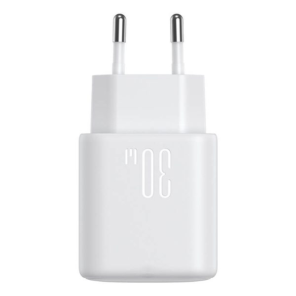 Joyroom power charger JR-TCF24 with C-C cable 30W 1m (white) — изображение 2