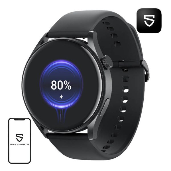 Soundpeats Watch4 smartwatch (black) - Image 2
