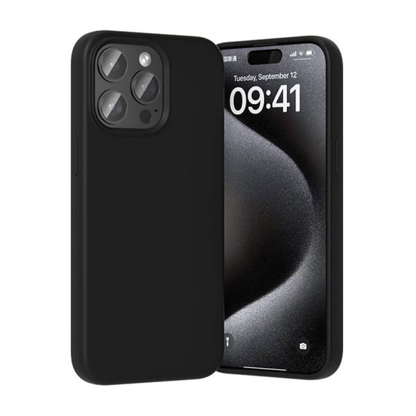 Vention KUFB0-40 Silicone Case for iPhone 15 Pro Max (black) - Image 3