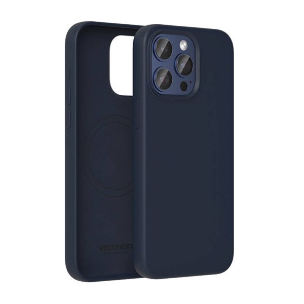 Vention KUFL0-40 Silicone Case for iPhone 15 Pro Max (blue) - Image 3