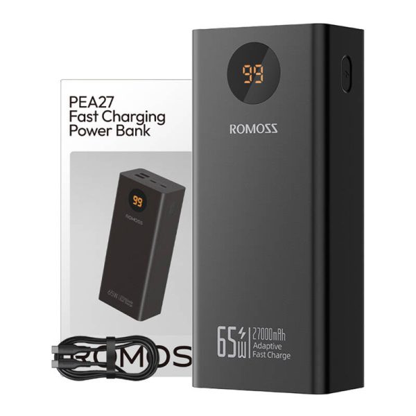 Powerbank Romoss PEA27S Pro 27000mAh 65W (black) - Image 6