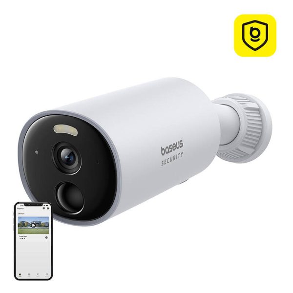 Baseus B1 2k Outdoor Camera (White) - Image 3