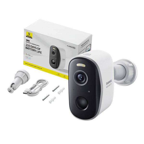 Baseus N1 Outdoor Camera (White) - Image 6